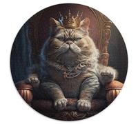 Puzzle da 1000 pezzi per adulti, puzzle King Cat per adulti, gioco rompicapo per adolescenti, regalo perfetto per le vacanze, 67,5x67,5 cm