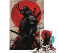 Puzzle da 1000 pezzi per adulti puzzle "La vigilanza del samurai" puzzle per adulti analisi e logica difficile e stimolante gioco educativo per tutta la famiglia 38x52cm