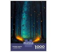 Puzzle Da 1000 Pezzi Per Adulti Puzzle Magical Fairy Forest At Ni Puzzle Giocattolo Decorazione Da Parete Ma Divertente E Umoristico Divertimento A Casa Attività, 38x26cm/1000pcs
