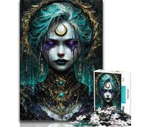 Puzzle da 1000 pezzi per adulti, puzzle mistici sullo spirito della natura, giochi divertenti, ogni pezzo è unico - gioco divertente e stimolante per tutta la famiglia (dimensioni 75x50cm)