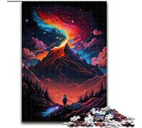 Puzzle da 1000 pezzi per adulti, puzzle mistico con la cima della montagna, ideale per gli innamorati, perfetto regalo di Natale, Capodanno e San Valentino (dimensioni: 26x38cm)