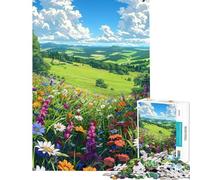 Puzzle da 1000 pezzi per adulti puzzle Natura in Gloria puzzle per ragazzi giochi divertenti assemblaggio di modelli compleanno e Natale (dimensioni 38x52cm)