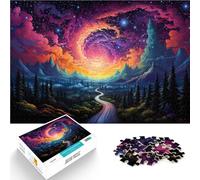 Puzzle da 1000 pezzi per Adulti Puzzle Paesaggio Gioco di Quiz Aiuta Il Cervello a esercitare Giocattoli avvincenti per coltivare la Pazienza 19,7 "x 29,5"