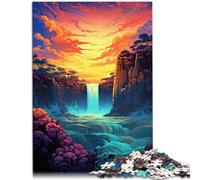 Puzzle da 1000 pezzi per adulti, puzzle paesaggistico, giocattolo educativo, 50 x 75 cm, con parti completamente intrecciate a caso, per adolescenti dai 14 anni in su