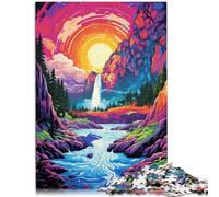 Puzzle da 1000 pezzi per adulti, puzzle paesaggistico, giochi educativi, 26 x 38 cm, intera famiglia e per adolescenti dai 14 anni in su