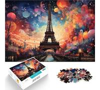 Puzzle da 1000 pezzi per adulti Puzzle Paese da sogno Parigino Puzzle Difficile Decorazione della casa per adolescenti dai 14 anni e oltre 26 x 38 cm