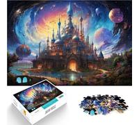 Puzzle da 1000 pezzi per adulti, puzzle palazzo, gioco educativo stimolante per compleanno Natale per adolescenti dai 14 anni e oltre, 26 x 38 cm