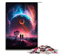 Puzzle da 1000 pezzi per adulti puzzle planetario Amore Cosmico gioco pratico 75x50 cm