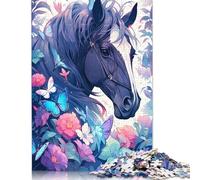 Puzzle da 1000 pezzi per adulti, puzzle quadrato della libertà per adulti e puzzle in legno, decorazioni per la casa, regali per le feste, 1000 pezzi (75x50 cm)