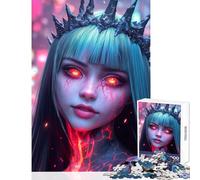 Puzzle da 1000 pezzi per adulti Puzzle Regina del Fuoco Giocattolo Educativo Ottimo Regalo Giochi Rilassanti Attività Divertenti a Casa,dimensioni 38x52cm