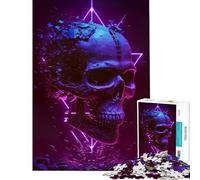 Puzzle da 1000 pezzi per adulti puzzle retrofuturistico a tema relitti giocattolo educativo divertente sfida impegnativa regalo per donne e uomini (dimensioni 75x50cm)