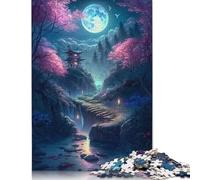 Puzzle da 1000 pezzi per adulti, puzzle standard, puzzle della notte misteriosa, decorazione per la famiglia, giocattolo educativo, gioco da 1000 pezzi (38x26 cm)