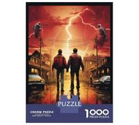Puzzle Da 1000 Pezzi Per Adulti Puzzle Stranger Things Season 4 Poster Puzzle Per Adulti Giocattoli Antistress Regali Per Donne Attività Divertenti A Casa 38x26cm/1000pcs