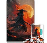 Puzzle da 1000 pezzi per adulti puzzle Sunset Ninja per adolescenti giochi rilassanti ideali come regalo per tutta la famiglia 26x38cm