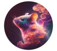 Puzzle da 1000 pezzi per adulti, puzzle "Topo Nebulosa", rompicapo educativo per adulti, decorazione artistica per casa e ufficio, età 14+ (dimensioni 67,5x67,5 cm)