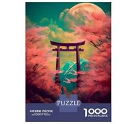 Puzzle Da 1000 Pezzi Per Adulti Puzzle Torii Gate And Spring Puzzle Per Adolescenti Giochi Rilassanti Corsa Di Velocità Regali Di Natale E Compleanno 70x50cm/1000pcs