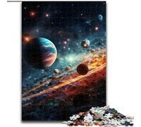 Puzzle da 1000 pezzi per adulti, puzzle universo colorato per adolescenti e famiglie, decorazione fai da te perfetta e sfida rompicapo (dimensioni: 50x75cm)