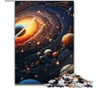 Puzzle da 1000 pezzi per adulti, puzzle universo colorato per adolescenti, serata di giochi in famiglia, idea regalo stimolante per la mente (dimensioni: 50x75cm)
