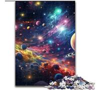 Puzzle da 1000 pezzi per adulti, puzzle Universo colorato, perfetto per il divertimento in famiglia a Natale, Ringraziamento, compleanni e Pasqua (dimensioni: 50x75cm)