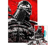 Puzzle da 1000 pezzi per adulti puzzle vichingo berserker analisi e logica difficile e stimolante gioco educativo per tutta la famiglia 50x75cm