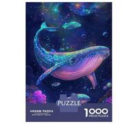 Puzzle Da 1000 Pezzi Per Adulti Puzzle Whale Coral Reef Puzzle Per Adolescenti Giochi Rilassanti Antistress Sfida Da Completare 70x50cm/1000pcs