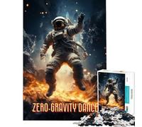 Puzzle da 1000 pezzi per adulti puzzle Zero Gravity Dance ideale per compleanni e Natale divertimento in famiglia decorazione per la casa adatto a partire dai 14 anni (38x26cm)