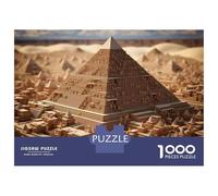 Puzzle Da 1000 Pezzi Per Adulti Pyramids of Giza Model Puzzle Per Adulti Gioco Rompicapo Analisi E Logica Per È Ideale Come Regalo 52x38cm/1000pcs