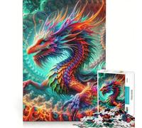 Puzzle da 1000 pezzi per adulti Quantum Dracoscale Enigma un gioco rilassante divertente e umoristico ideale come regalo 50x75cm