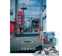 Puzzle da 1000 pezzi per adulti quartiere Harajuku di Tokyo giochi rilassanti giocattoli educativi regali per il Secret Santa attività per la famiglia (dimensioni 38x26cm)