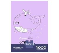 Puzzle Da 1000 Pezzi Per Adulti Quotes Whale Puzzle Per Adulti Gioco Rompicapo Regalo Per Donne Interazione Genitore-figlio 38x26cm/1000pcs