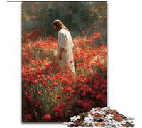 Puzzle da 1000 pezzi per adulti, raffigurante Gesù, perfetto per adolescenti, per rafforzare i legami familiari, rompicapo e regalo fai da te per la casa, 50x75cm