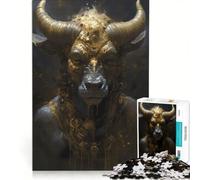 Puzzle da 1000 pezzi per adulti raffigurante il Minotauro incredibile gioco educativo difficile e stimolante ideale come regalo 50x75cm