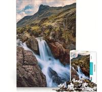 Puzzle da 1000 pezzi per adulti raffigurante il percorso di Lares, un gioco pratico che migliora la memoria e ideale come regalo per tutta la famiglia 38x52cm
