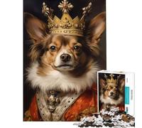 Puzzle da 1000 pezzi per adulti raffigurante il Re Cane Medievale un'opera d'arte da parete Un gioco avvincente per coltivare la pazienza un'attività educativa per tutta e un regalo artistico