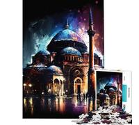Puzzle da 1000 pezzi per adulti raffigurante la Basilica di Santa Sofia a Istanbul Un gioco avvincente che stimola la pazienza un'attività educativa per tutta la famiglia e un regalo artistico