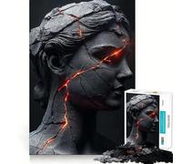 Puzzle da 1000 pezzi per adulti,raffigurante la dea greca Atena,con intagli precisi Gioco rompicapo cognitivo,ideale per il tempo libero e come regalo di compleanno (38x26cm)