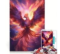 Puzzle da 1000 pezzi per adulti raffigurante la maestosa fenice un gioco impossibile ideale per divertirsi a casa e come decorazione da scrivania 38x52cm