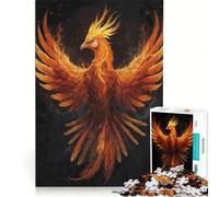 Puzzle da 1000 pezzi per adulti raffigurante la mistica fenice un gioco impossibile ideale per divertirsi a casa e come decorazione per la scrivania 38x52cm