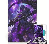 Puzzle da 1000 pezzi per adulti, raffigurante la Morte Oscura, gioco educativo, difficile e stimolante, collezione d'artista, opera d'arte 38x26cm
