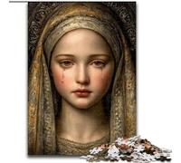 Puzzle da 1000 pezzi per adulti raffigurante la Vergine Maria,giocattoli da gioco Ogni pezzo è unico Gioco stimolante e divertente per tutta la famiglia,adatto a bambini dai 14 anni in su 50x75cm