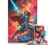 Puzzle da 1000 pezzi per adulti, raffigurante l'Arcangelo Michele, gioco educativo, rilassante e stimolante per la mente, ideale come regalo per gli appassionati di videogiochi 38x52cm