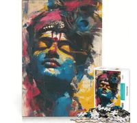 Puzzle da 1000 pezzi per adulti raffigurante lo splendore di Krishna gioco educativo decorazione per la casa collezione d'artista belle arti 38x26cm