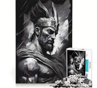 Puzzle da 1000 pezzi per adulti, raffigurante un antico leader Gioco rilassante, allena la mente e la manualità compleanno e Natale 38x52cm