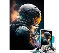 Puzzle da 1000 pezzi per adulti raffigurante un astronauta addormentato gioco educativo e sfida ideale per la decorazione della casa e come regalo (dimensioni 75x50cm)