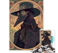 Puzzle da 1000 pezzi per adulti raffigurante un medico della peste in epoca vittoriana Gioco per famiglie ideale per migliorare la memoria perfetto come regalo di compleanno o per altri scopi