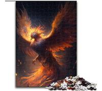 Puzzle da 1000 pezzi per adulti,raffigurante un uccello fenice,in legno,regalo perfetto per bambini dai 14 anni in su,50x75cm,divertente lavoretto per tutta la famiglia,perfetto per compleanni e feste