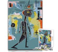 Puzzle da 1000 pezzi per adulti, raffigurante un uomo che cammina al suo ritmo, ideale per momenti di relax e tranquillità, taglio uniforme e pulito, giocattolo per il tempo libero, dimensioni 50x75cm