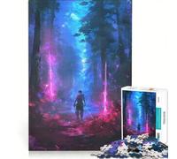 Puzzle da 1000 pezzi per adulti raffigurante un uomo che cammina ideale per momenti di relax interazione genitore-figlio regalo di compleanno o di viaggio 50x75cm