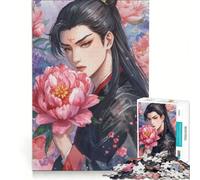 Puzzle da 1000 pezzi per adulti raffigurante un uomo cinese affascinante un gioco pratico e antistress ideale come regalo per tutta la famiglia 38x26cm