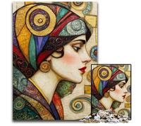 Puzzle da 1000 pezzi per adulti,raffigurante una bella donna addormentata,in cartone,per il divertimento in famiglia,adatti come decorazione da scrivania per bambini dai 14 anni in su,26x38cm